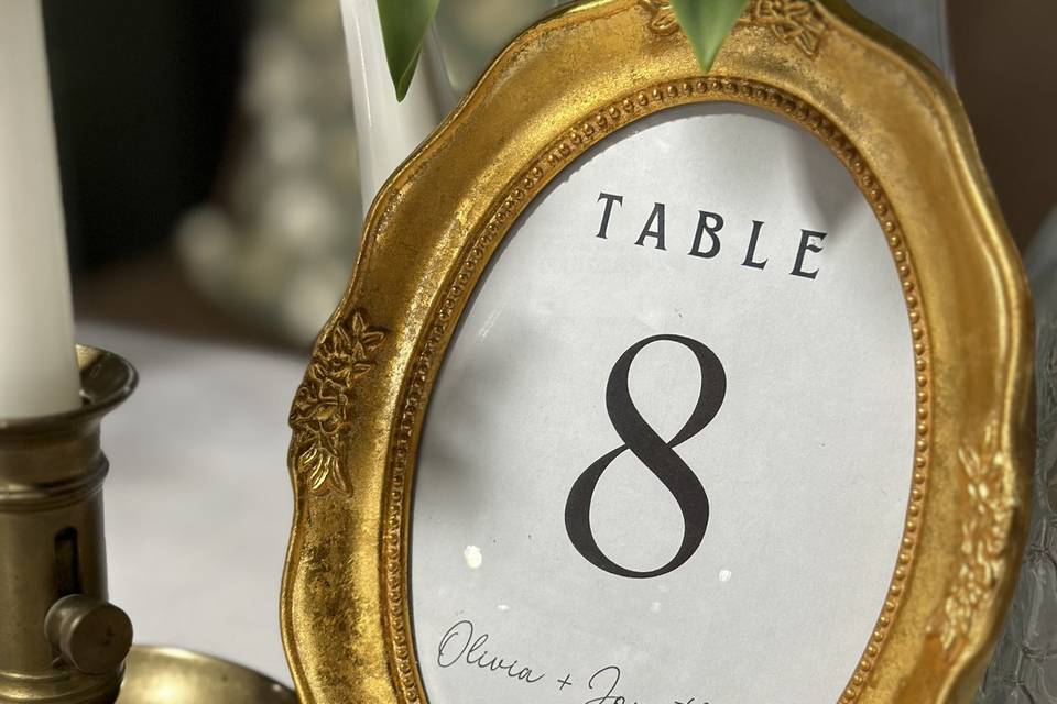 Plan de table XXL