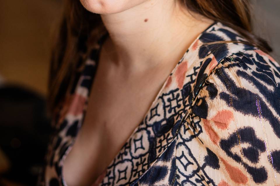 Maquillage invitée naturelle