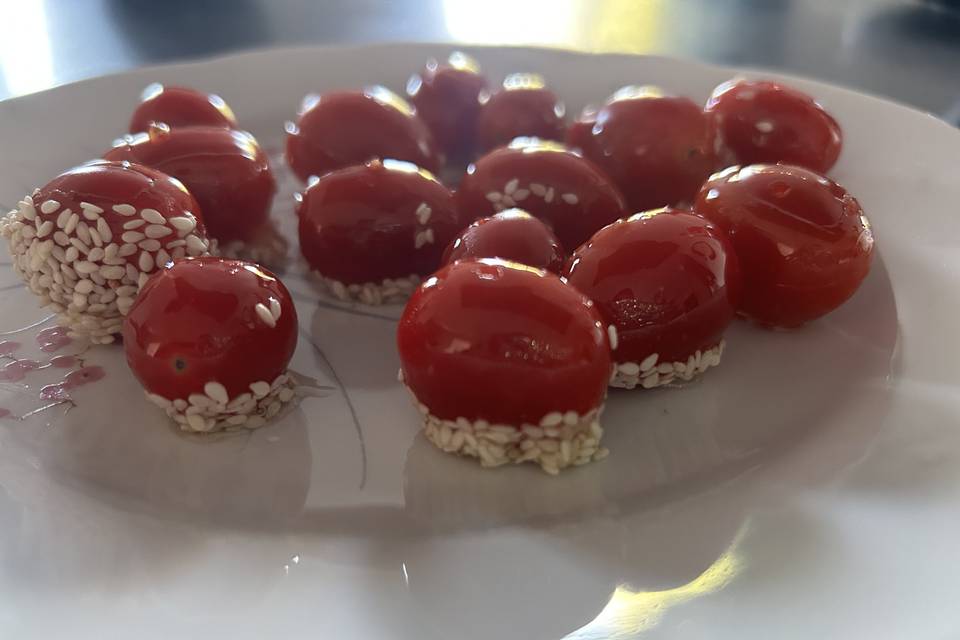 Tomate caramélisée