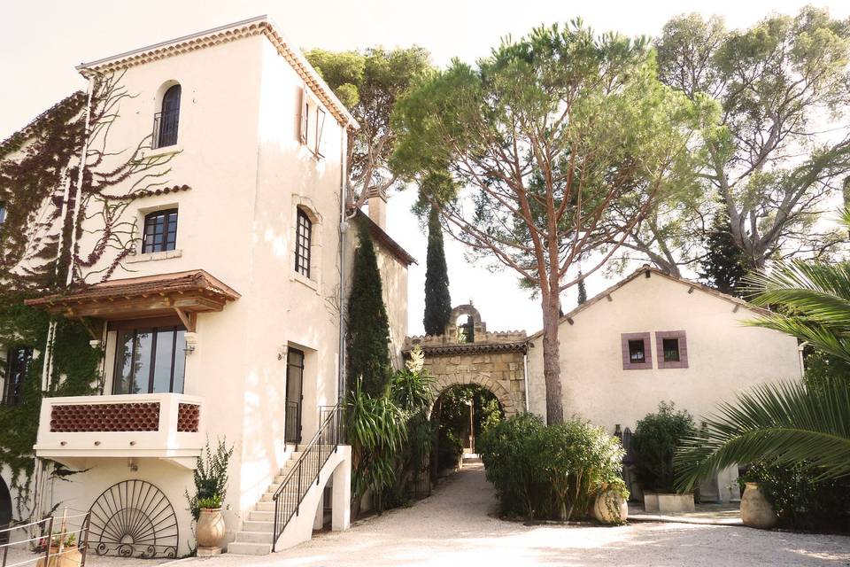 Arrière grande maison