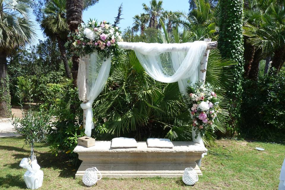 Banc des mariés