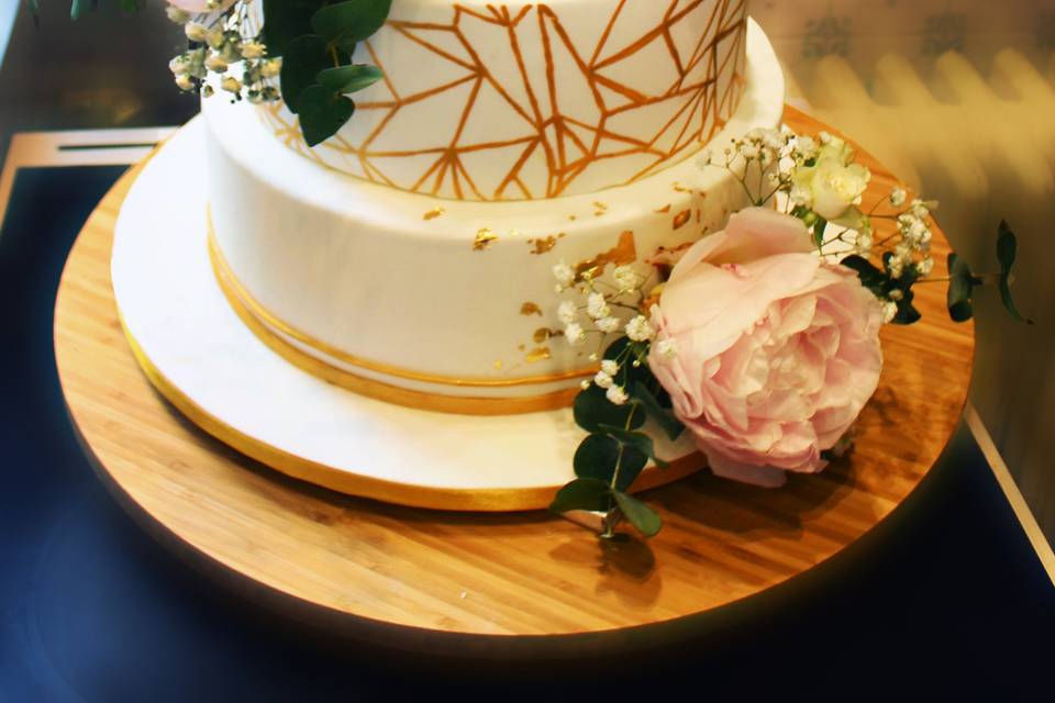 Wedding cake sophistiqué