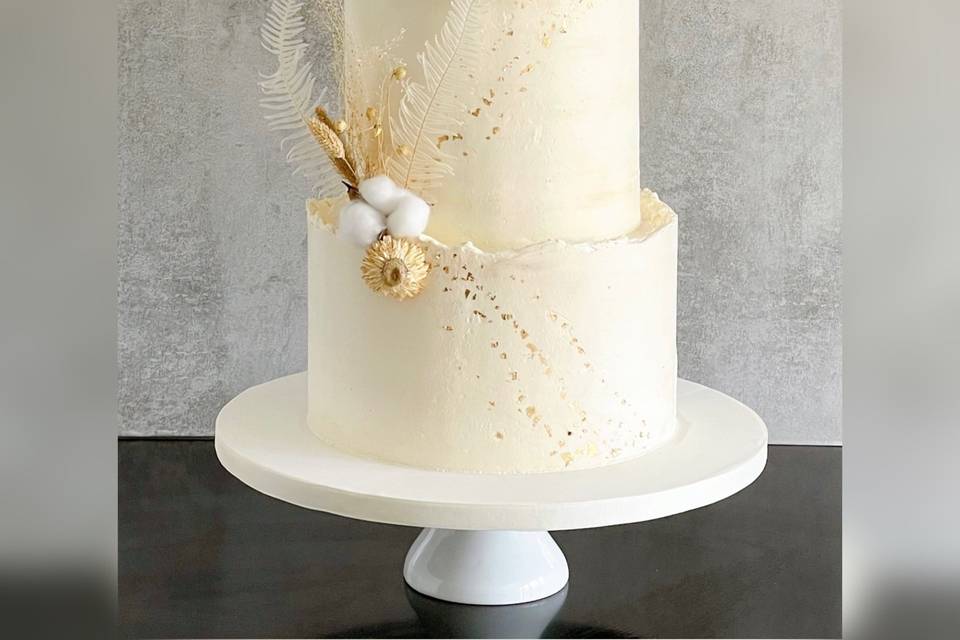 Wedding cake blanc