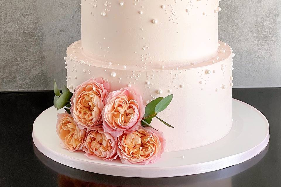 Ensemble Wedding cake tropical