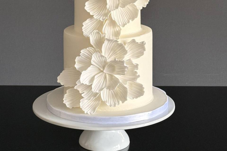 Wedding cake blanc