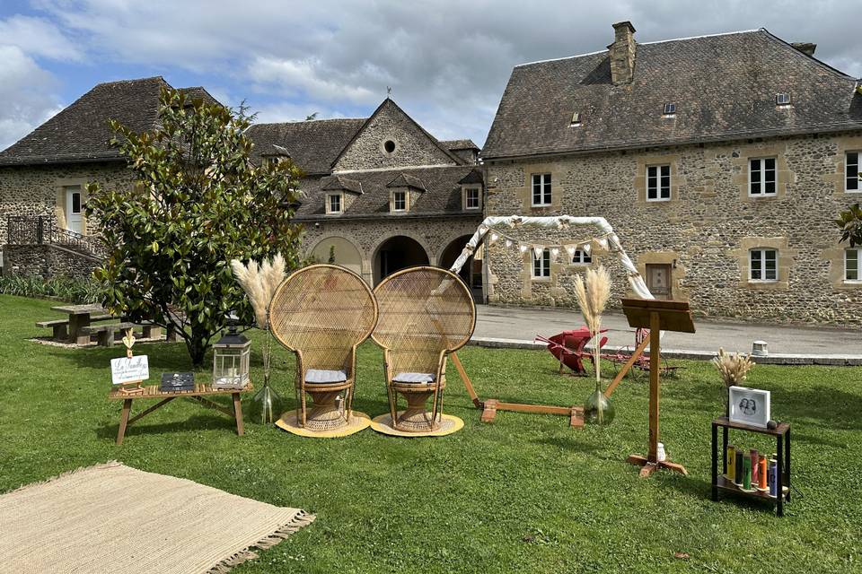 Cérémonie extérieure