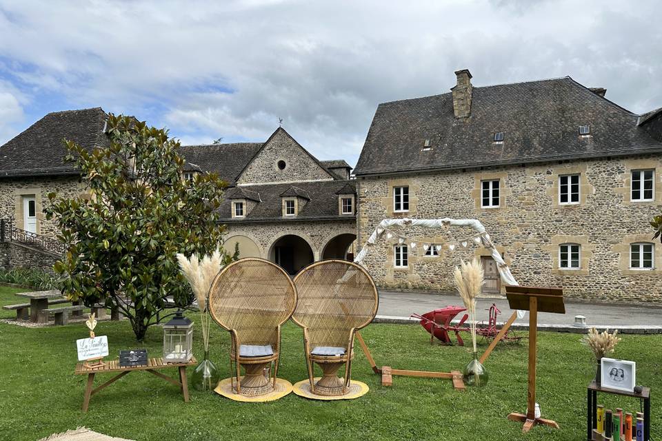 Cérémonie extérieure