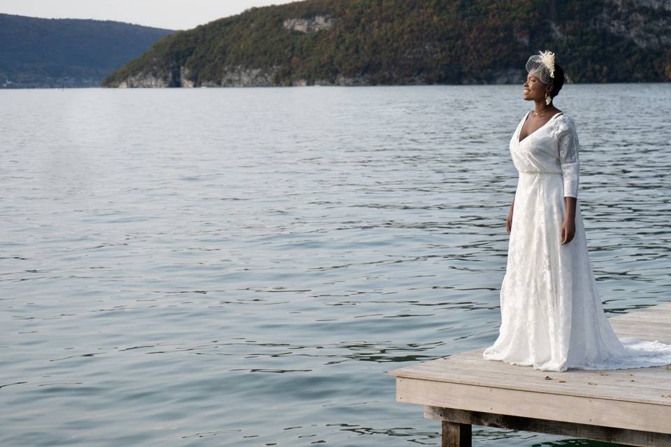 La mariée du lac.