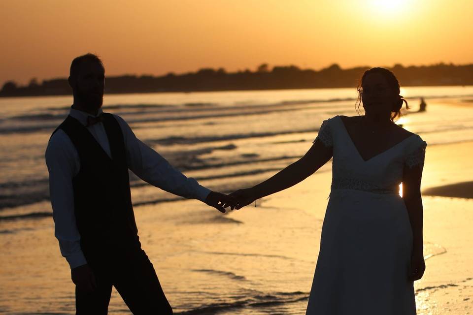 Photos de couple a la mer