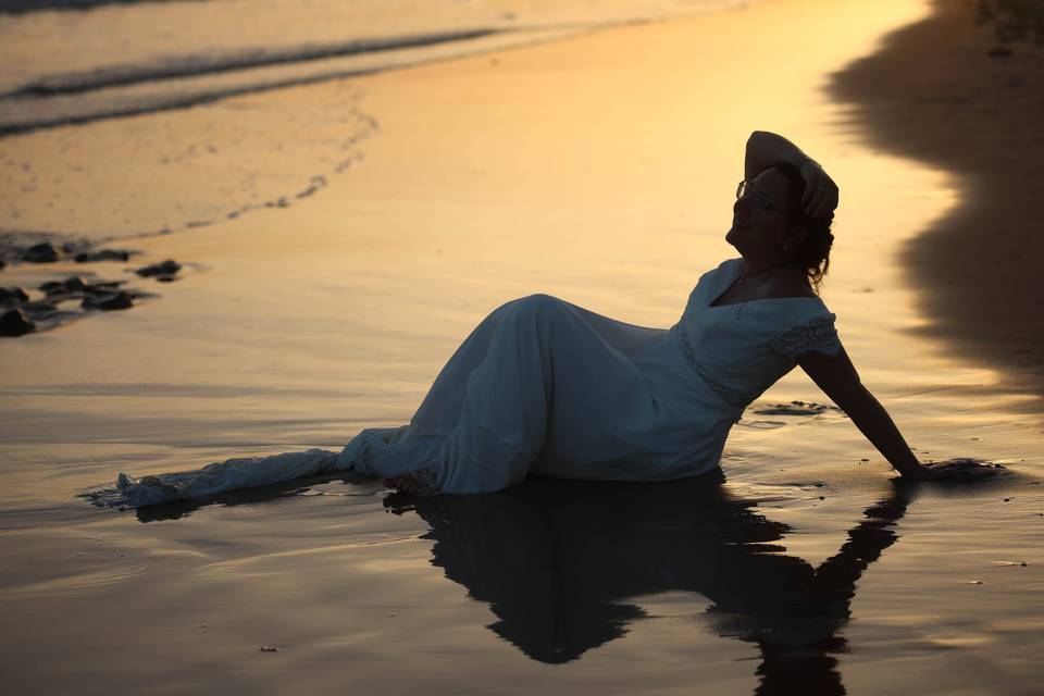 Photos de couple a la mer