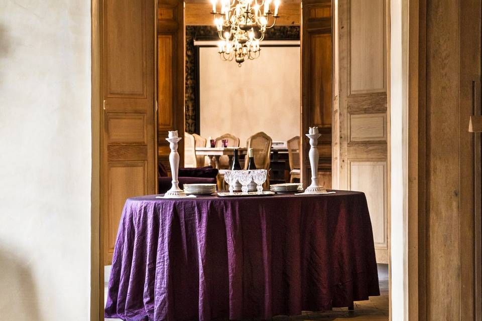 Enfilade salons mariage