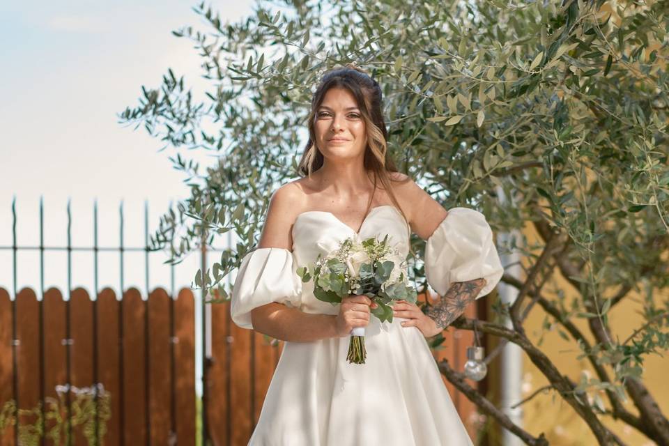 Portrait de mariée
