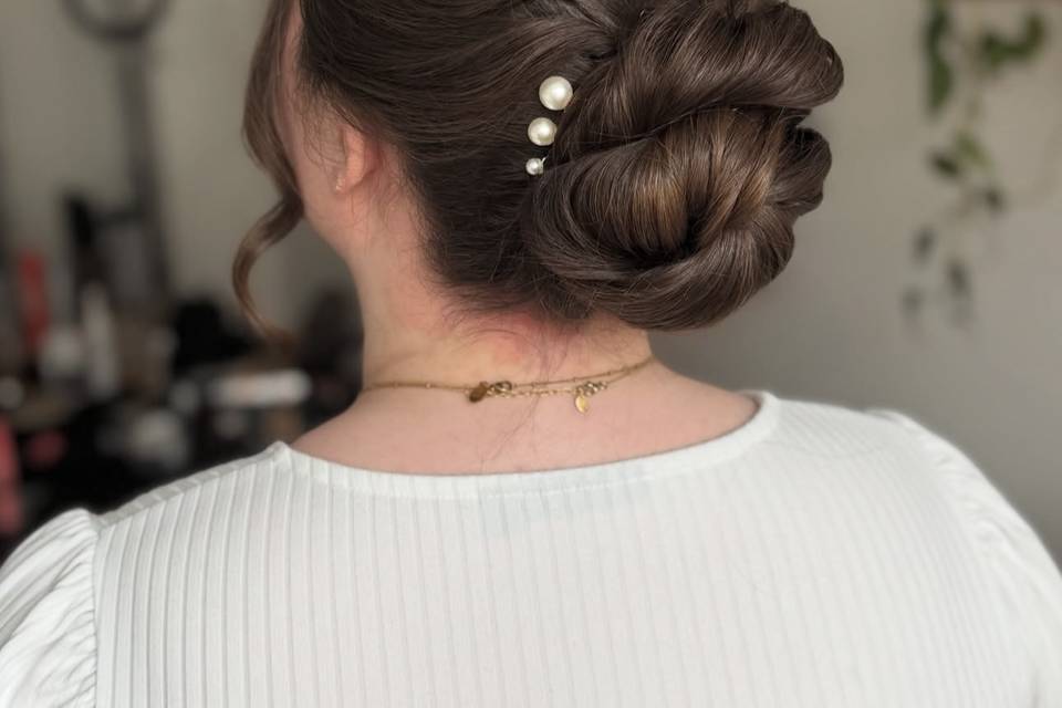 Chignon mariée