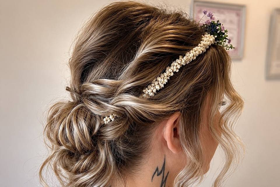 Chignon mariée