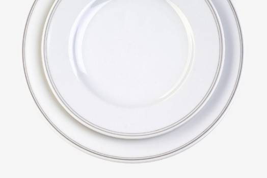 Assiette filet gris
