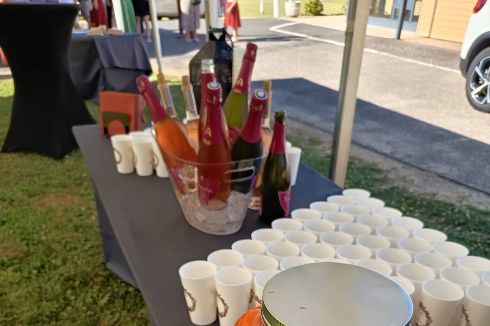 Buffet de boissons