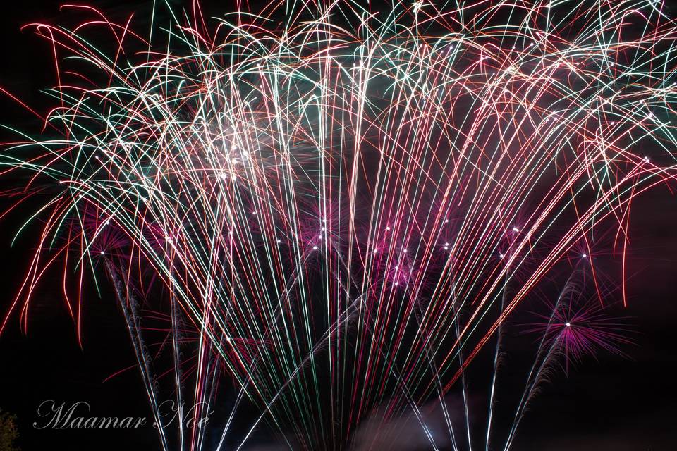 Feu d'artifice Mariage