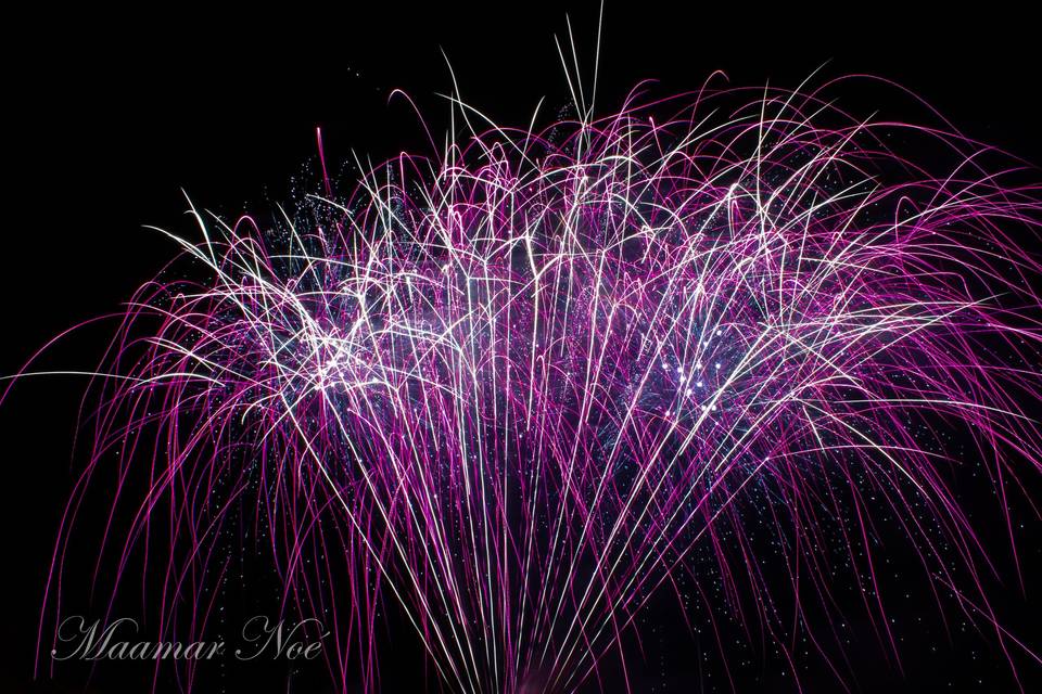 Feu d'artifice Mariage