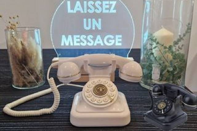 Livre d'or audio.