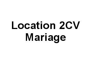 Location 2cv mariage logo