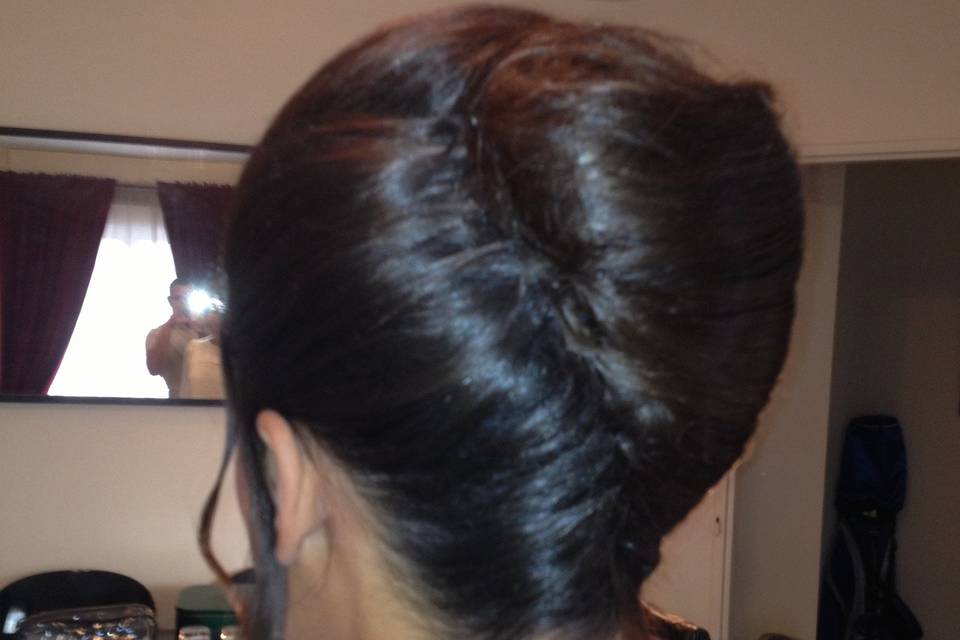 Chignon banane