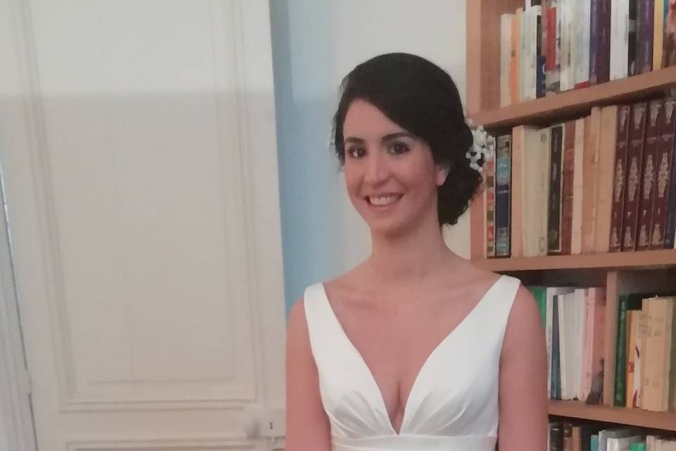 La mariée en robe