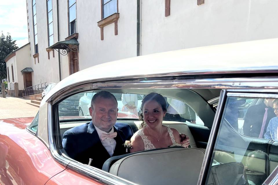 Mariage en Cadillac 1957