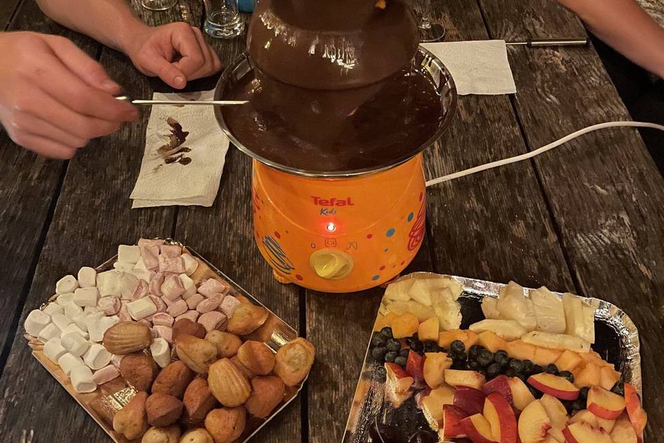 Fondue au chocolat