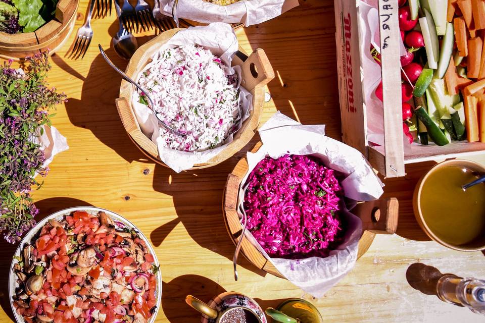 Buffet extérieur