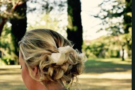 Chignon romantique