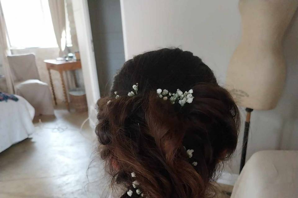 Coiffure romantique