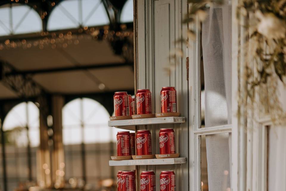Plan de table Dr.Pepper