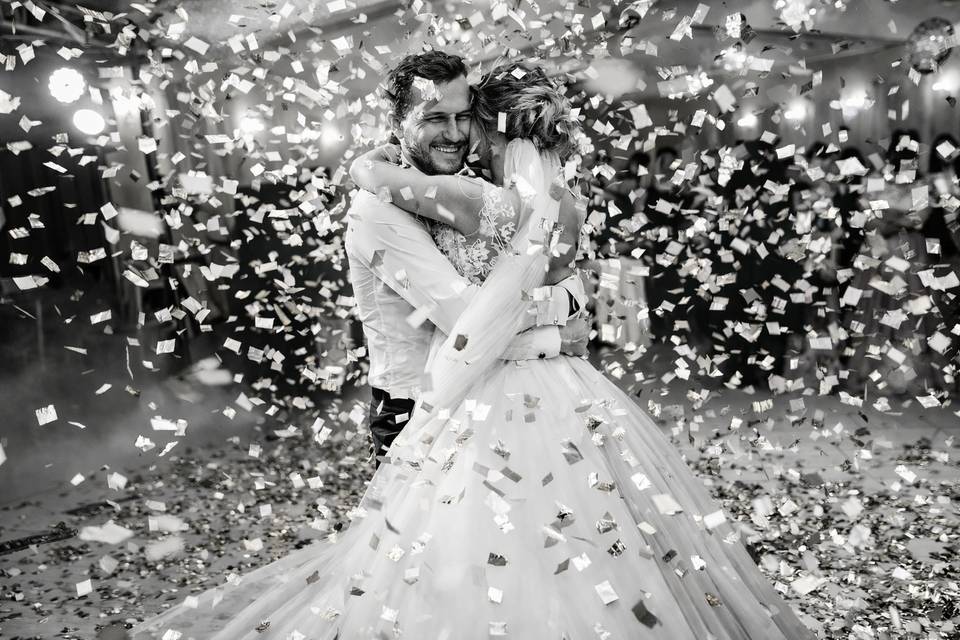 Mariage blanc et noir