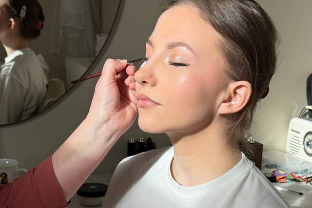 Maquillage sorft glam