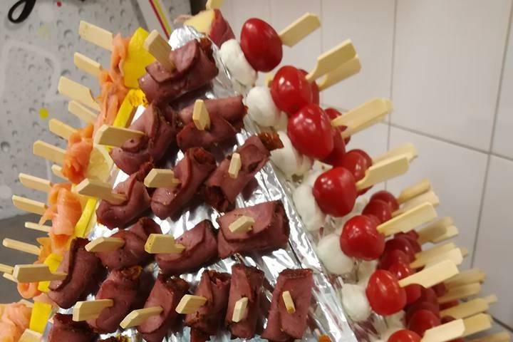 Brochettes salées