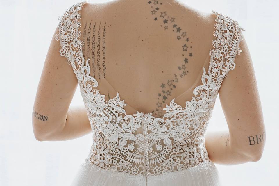 Robe de la mariée