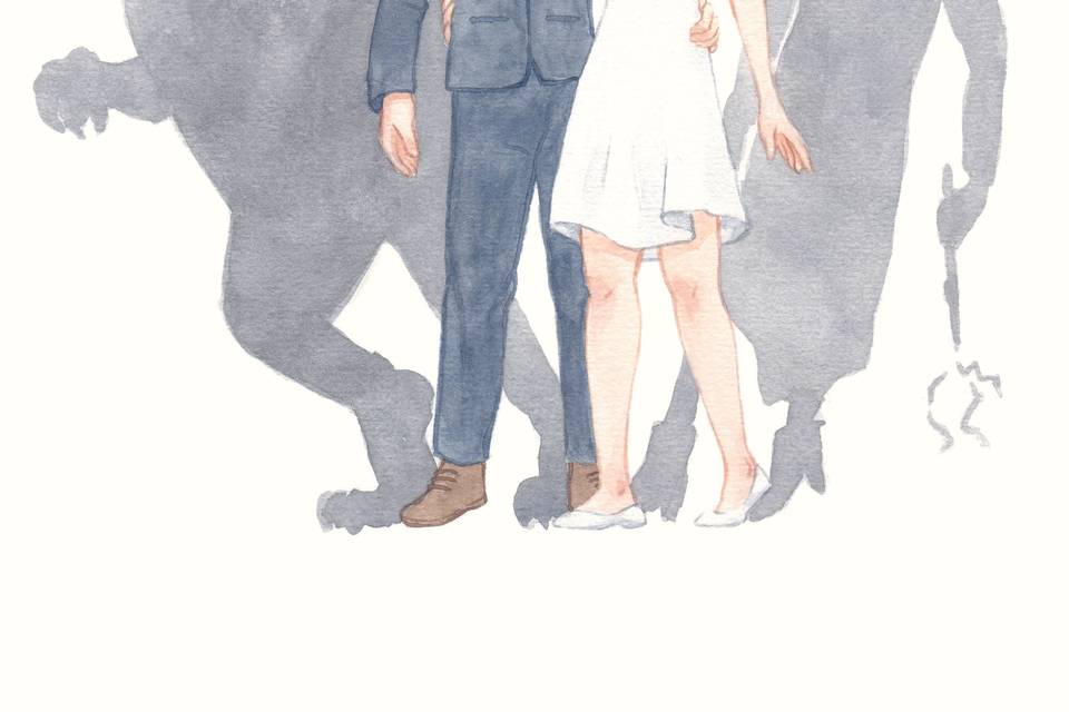 Illustration du faire-part