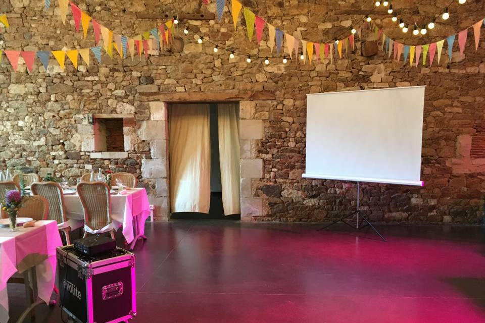 Vidéo-projection