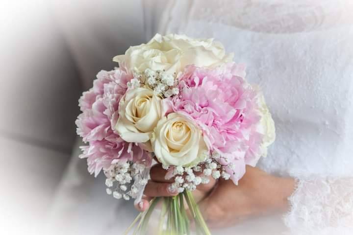 Bouquet pivoine ouvertes