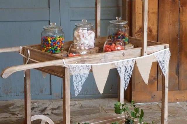 Candy bar en location