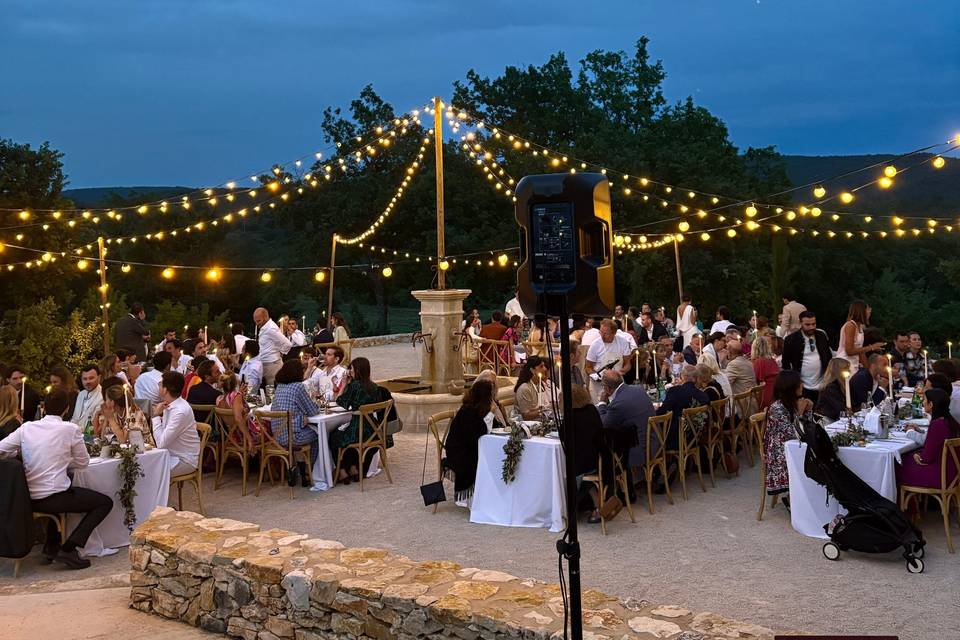 Sonorisation Dîner Extérieur