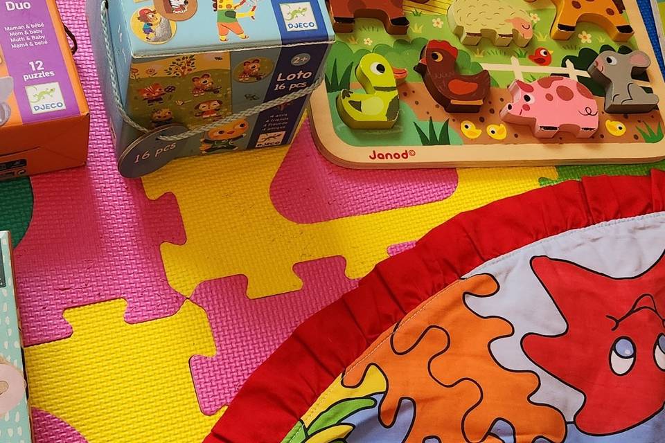 Jeux d'éveil 2/3 ans puzzles