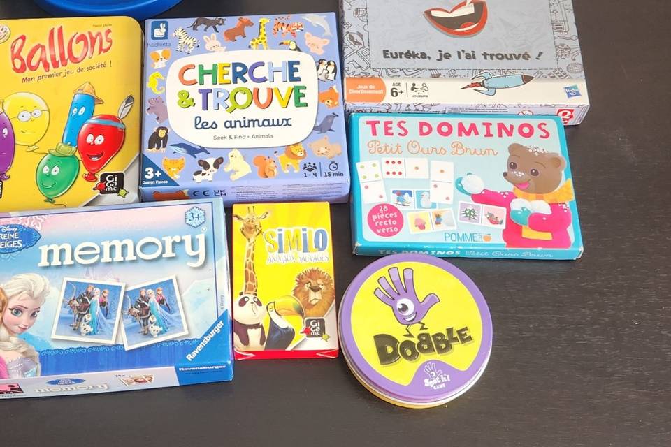Jeux de société de 3/10 ans