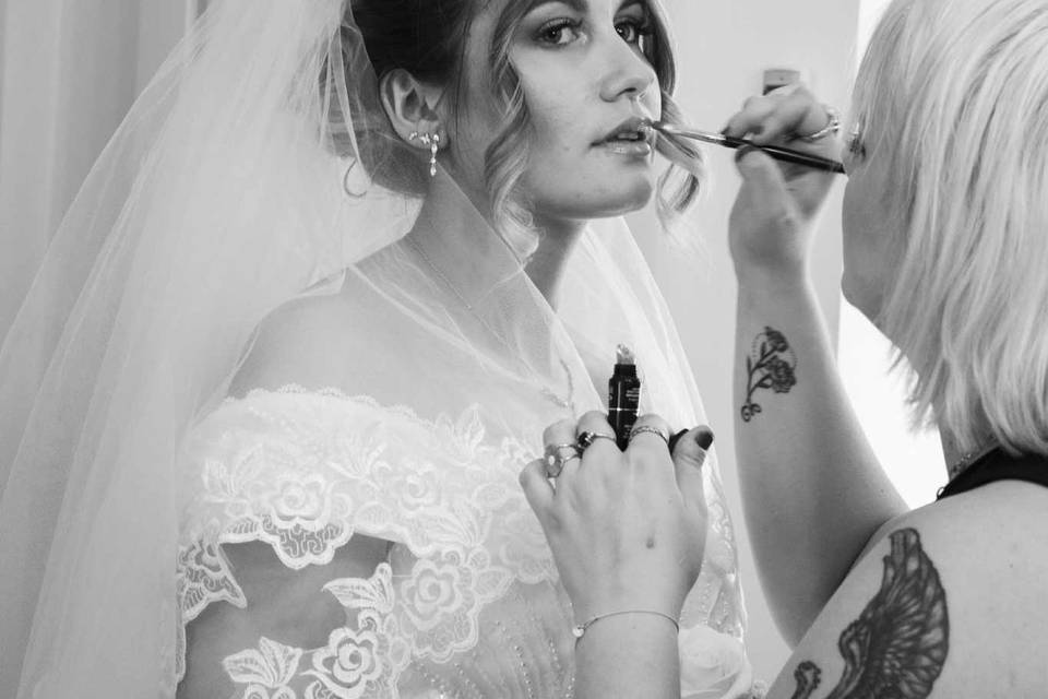 Retouche Mariée