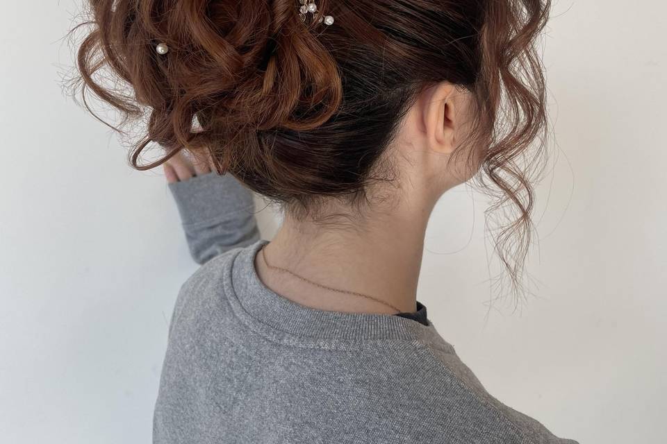 Chignon Mariée