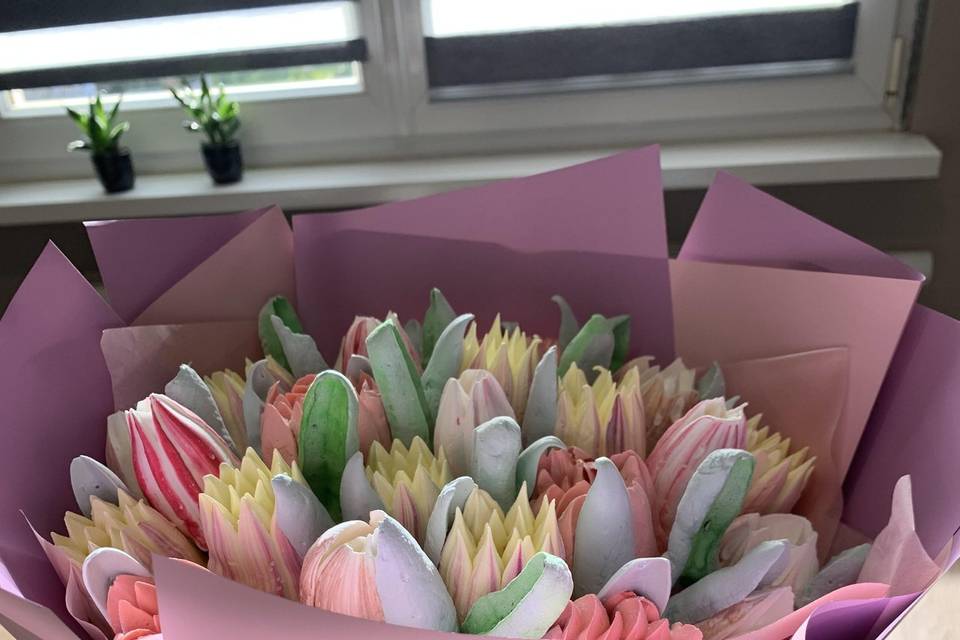 Bouquet en zefir