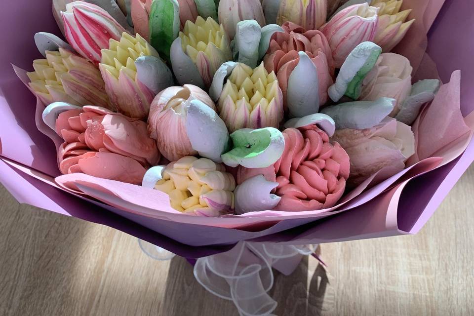 Bouquet en zefir