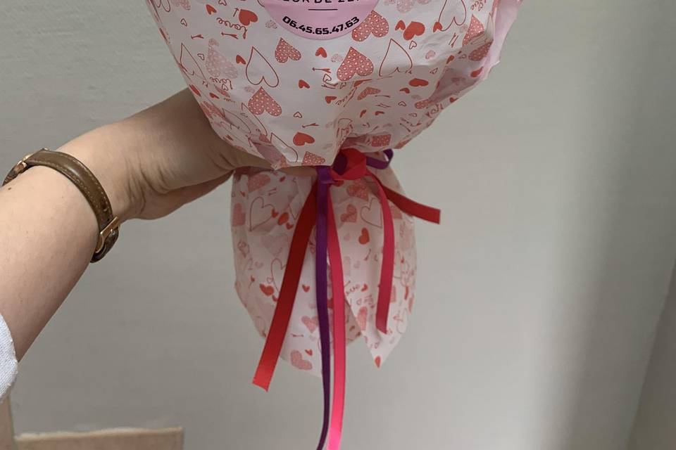Bouquet en zefir