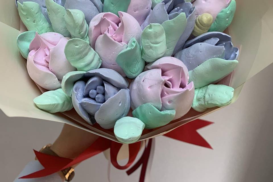 Bouquet en zefir