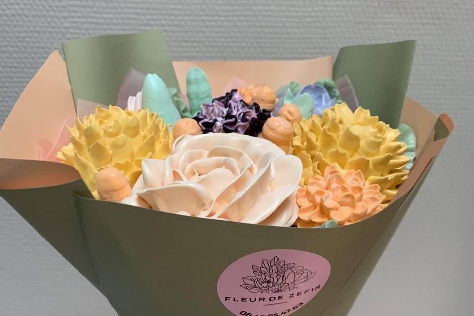 Bouquet en zefir